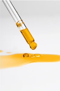 the oil itself in gorgeous golden amber colour
