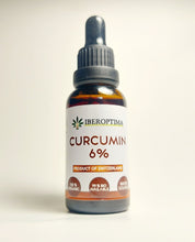 Load image into Gallery viewer, larger dropper bottle showing our micellized curcumin 30ml