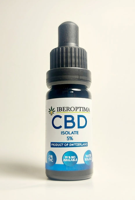 dropper bottle of our cbd isolate