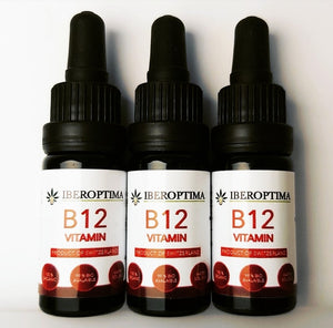  3 dropper bottles of our vitamin b12