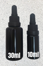 Load image into Gallery viewer, 2 bottles showing size comparison 10ml and 30ml
