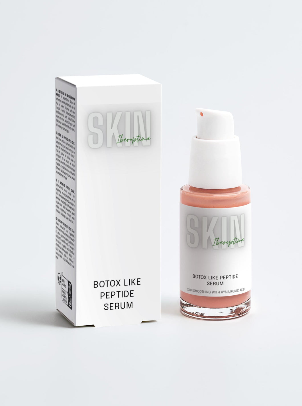 our botox serum dropper bottle with its box